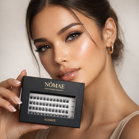 Faux Cils Press-On Noir “Audace” NÔMAE BEAUTY